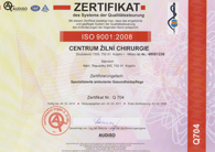 Certifikát ISO 9001:2009